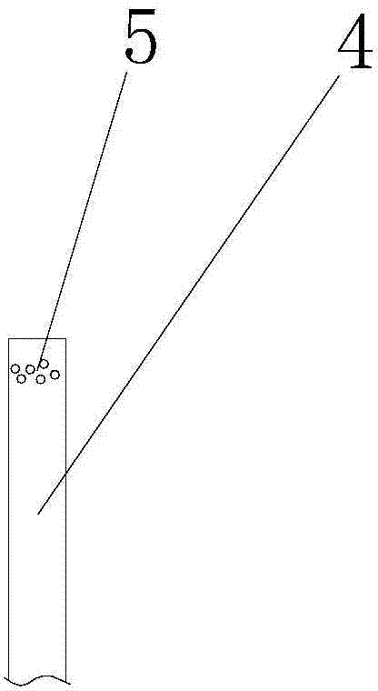 Underground gasification jet nozzle