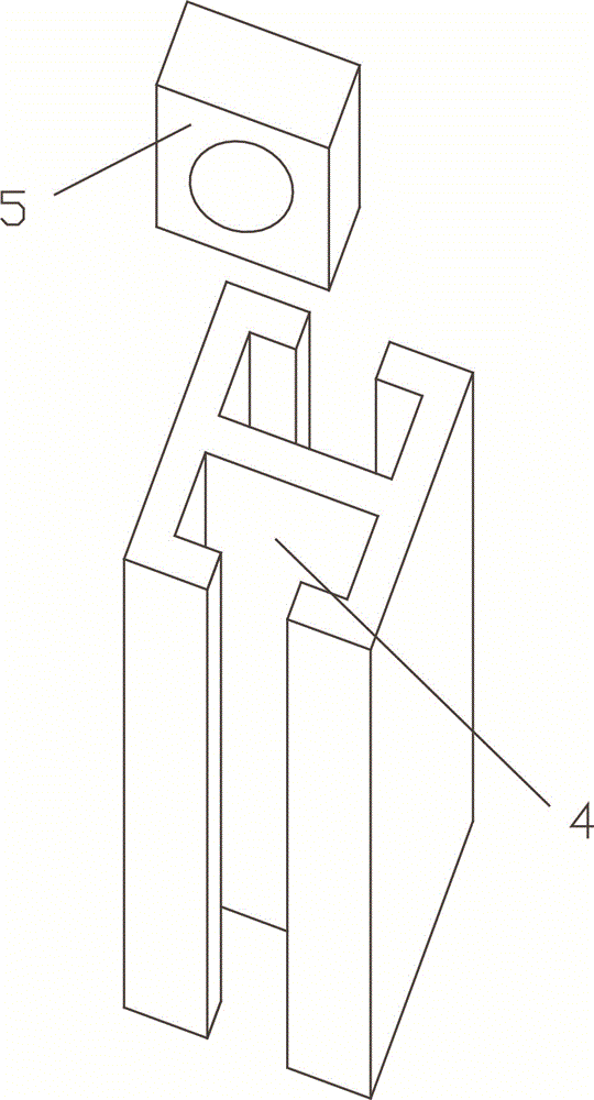 Copper bar connecting structure