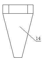 Hard spiral deicing device for power transmission line cable