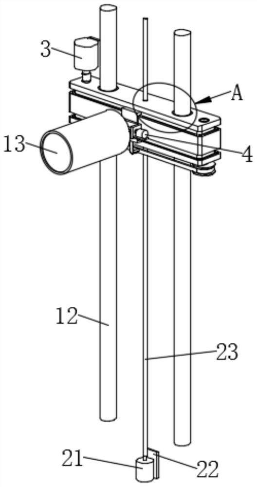 Assembly type building safety monitoring device