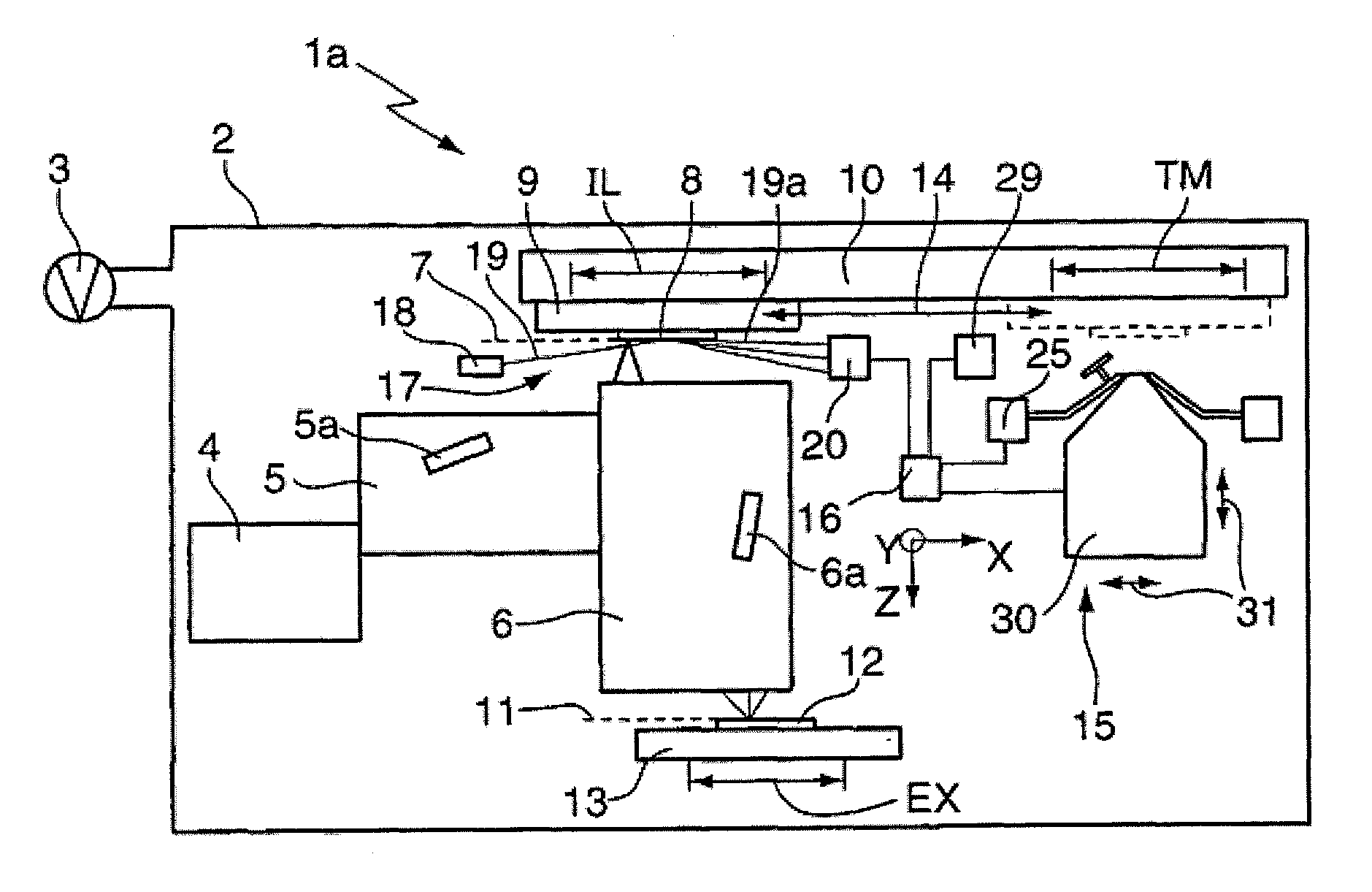 EUV Lithography Device and Method For Processing An Optical Element