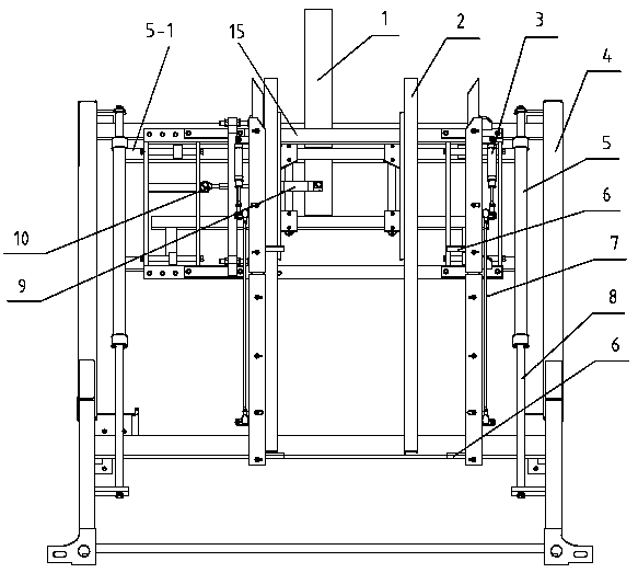 Shifting mechanism of full-automatic pot seedling transplanter