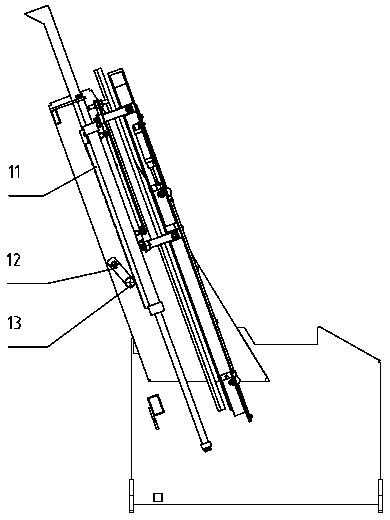 Shifting mechanism of full-automatic pot seedling transplanter