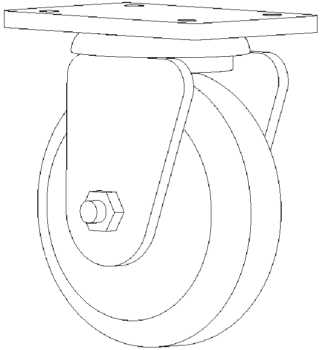 A GDX6S large oil seal loading trolley