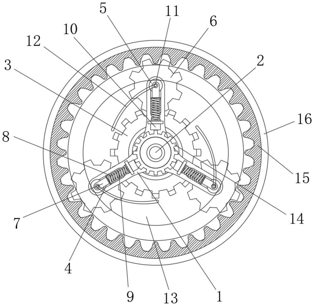 High-speed transmission gear with good reliability