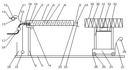 Steam waste heat circulation type exhaust gas catalytic device