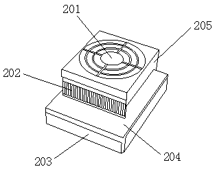 Electric power fittings packaging box