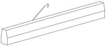 Method for separating fair-faced concrete with different surfaces