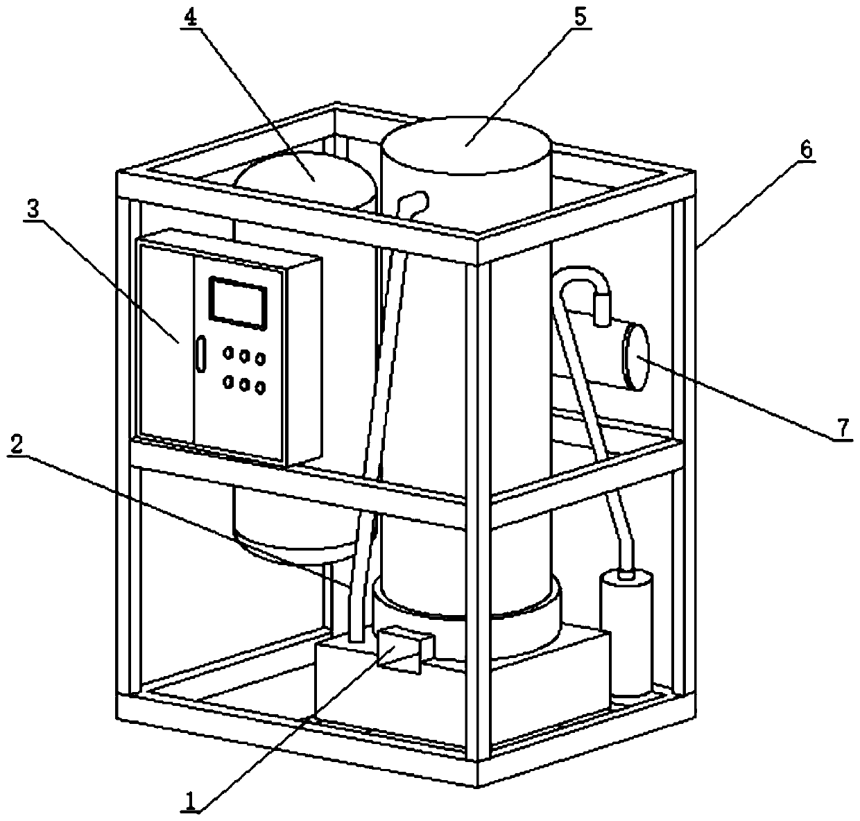 Intelligent tube ice machine