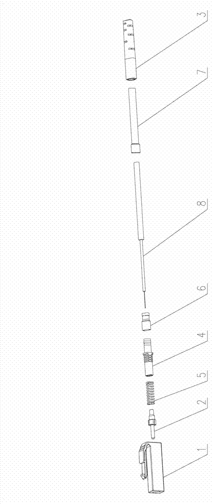 Optical fiber accessing plug with integrated housing