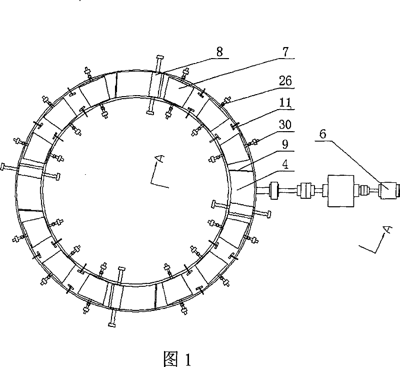 Unit roll-disk breaker