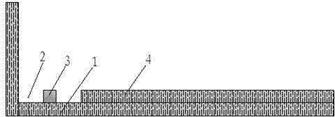 Building cornice double-water-drip-line formwork and construction method thereof