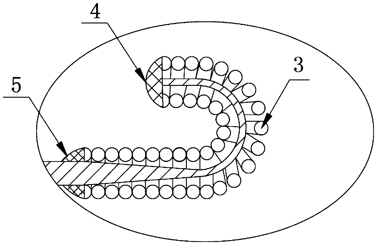 Contrast guide wire and preparation method thereof