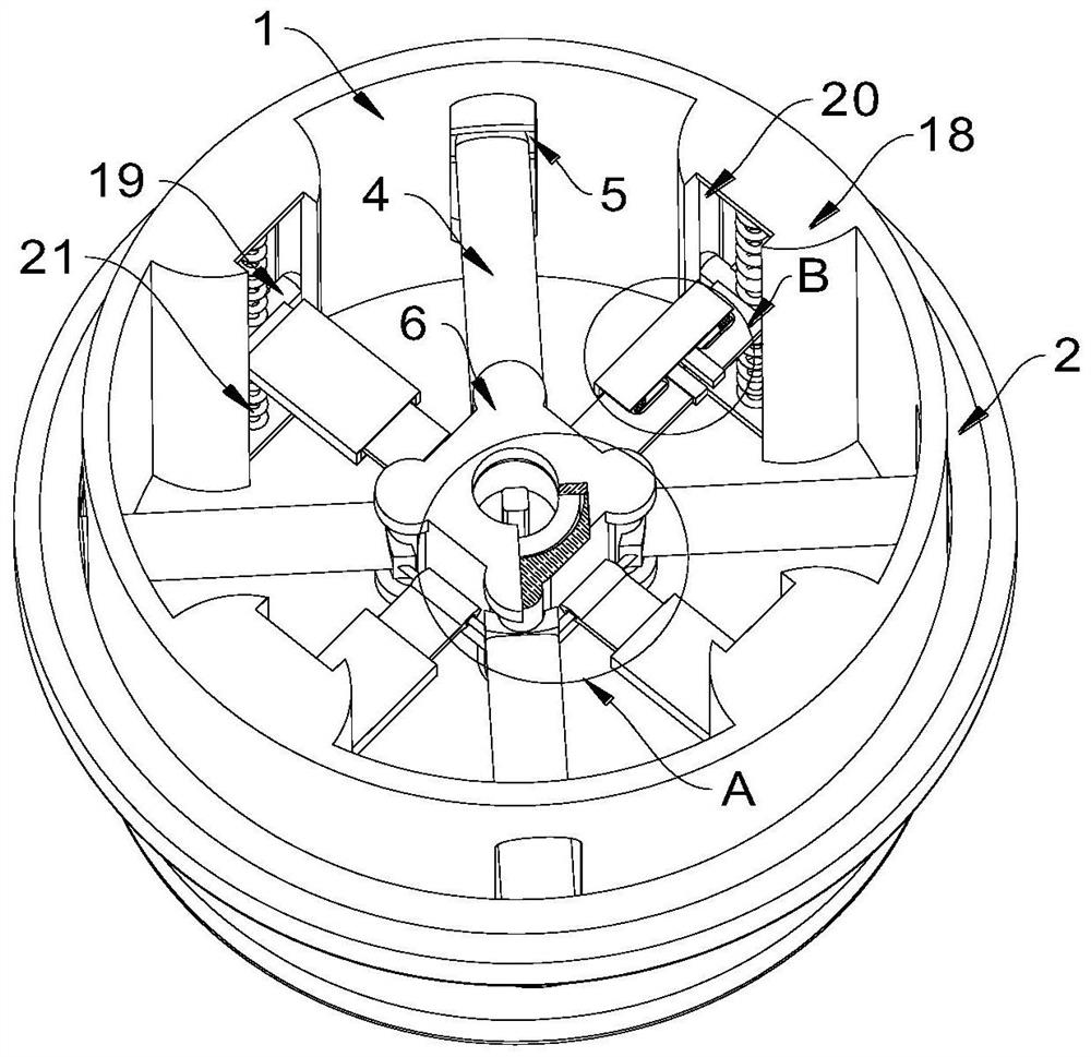 Intelligent adjustable precise self-locking type clamping device for furniture plate body