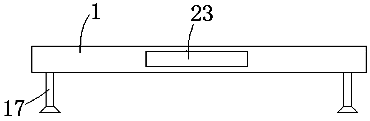 Cloth drying device used for textile processing