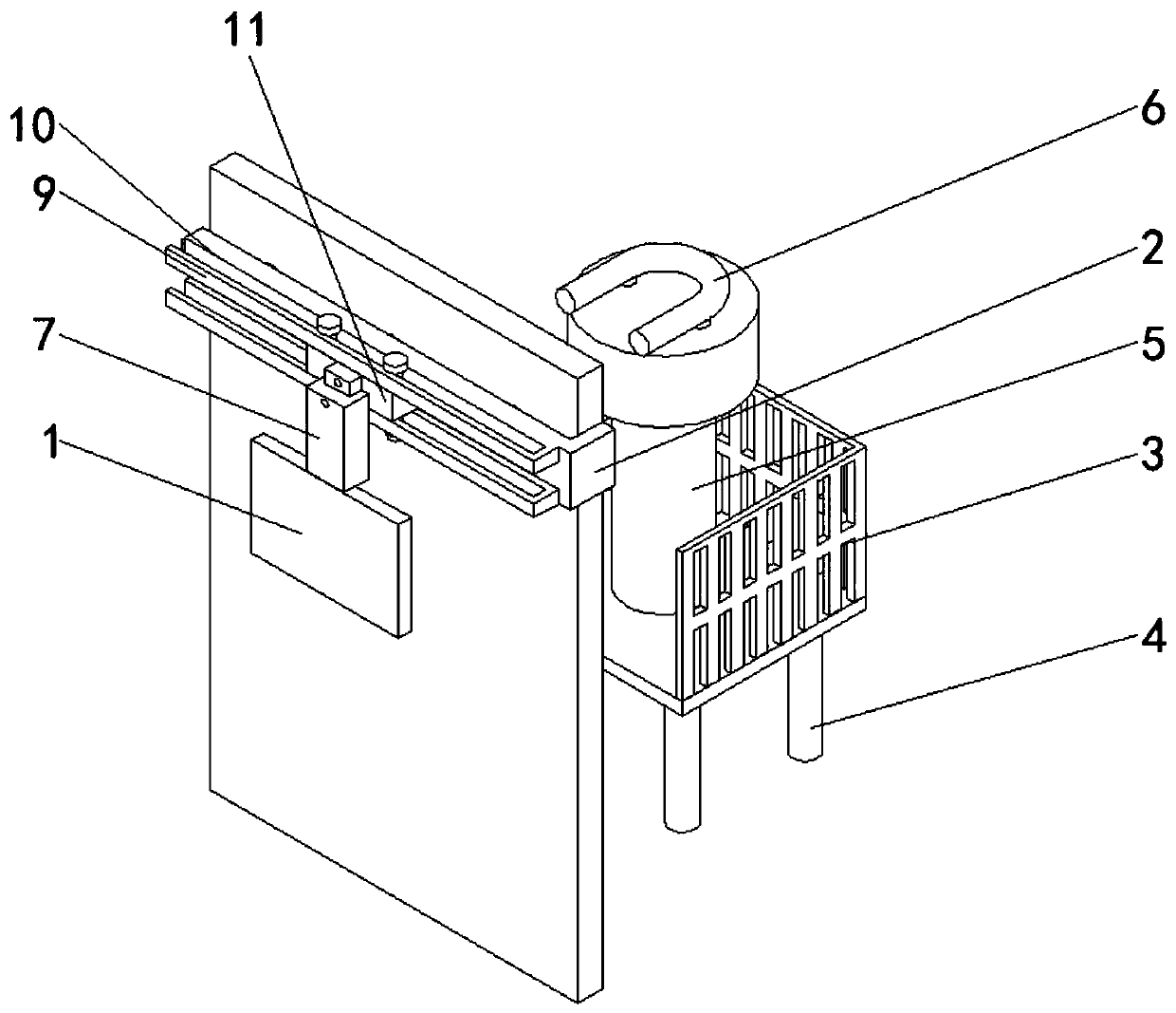 High-rise fabricated building load-bearing detection equipment