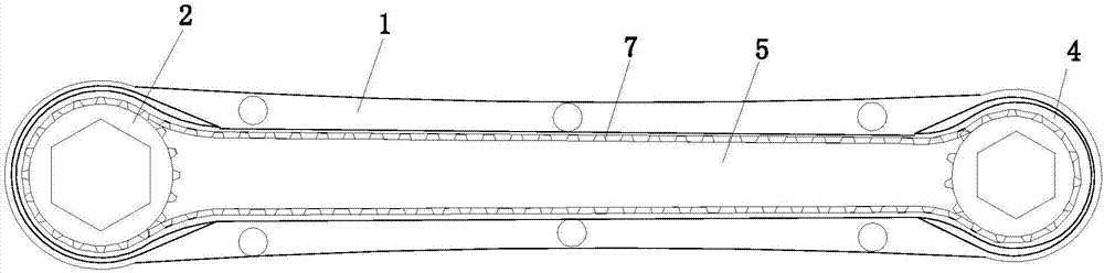 Transmission rotating nut spanner