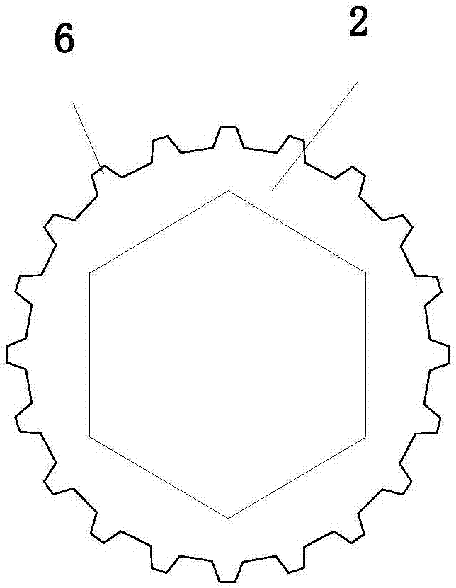 Transmission rotating nut spanner