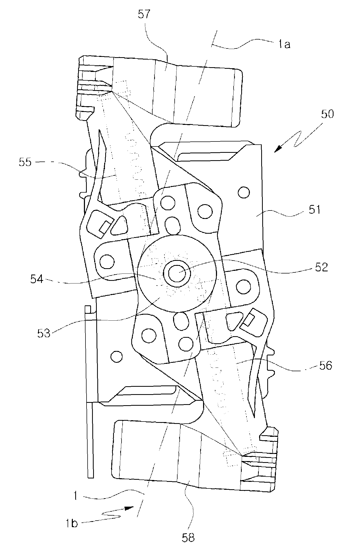 Retractor/pretensioner apparatus of seatbelt for vehicle