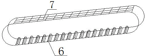 Novel straw conveying device