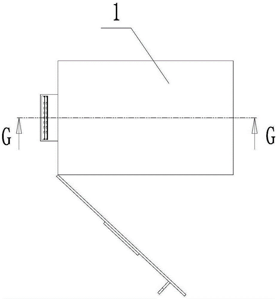 High-low-voltage switch cabinet having dust removing function