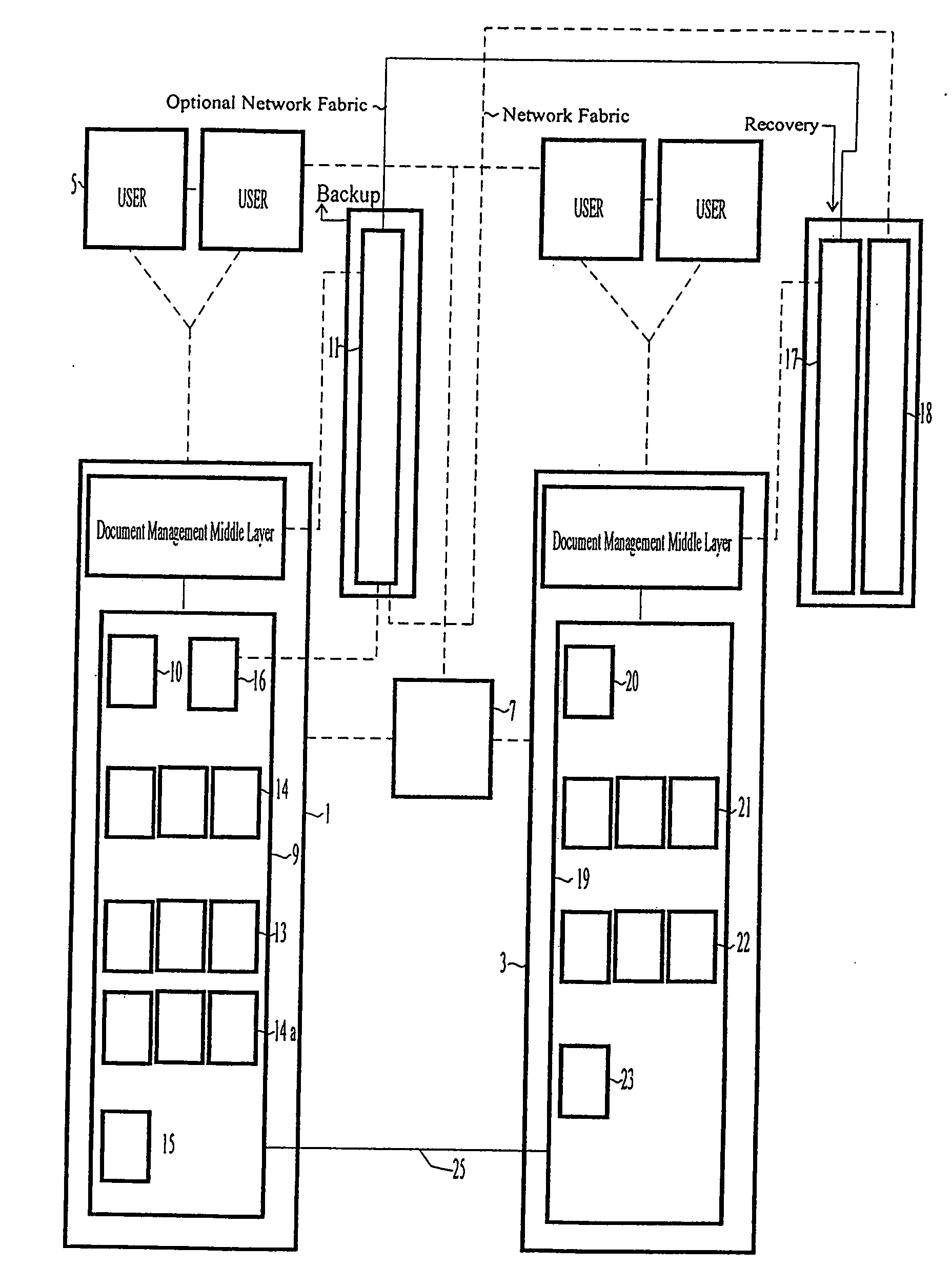 Method and system for preserving real-time access to a system in case of a disaster