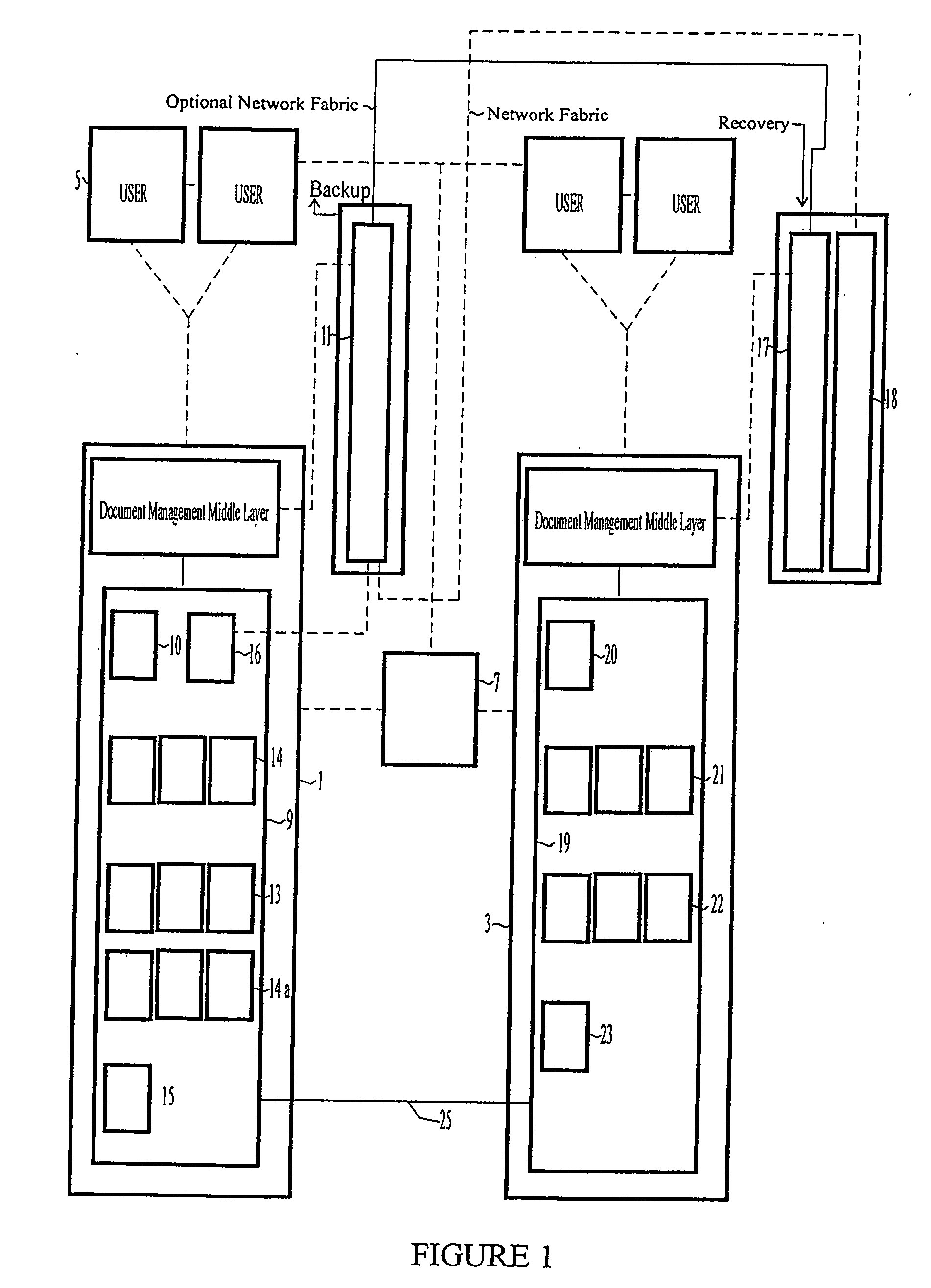 Method and system for preserving real-time access to a system in case of a disaster