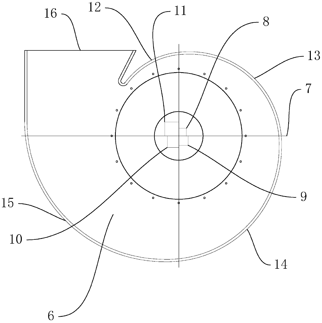 Wind wheel and centrifugal fan