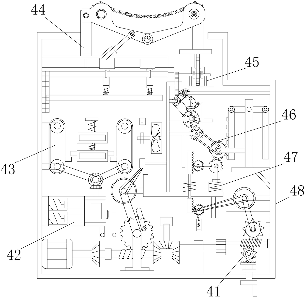 Robot unwinding device