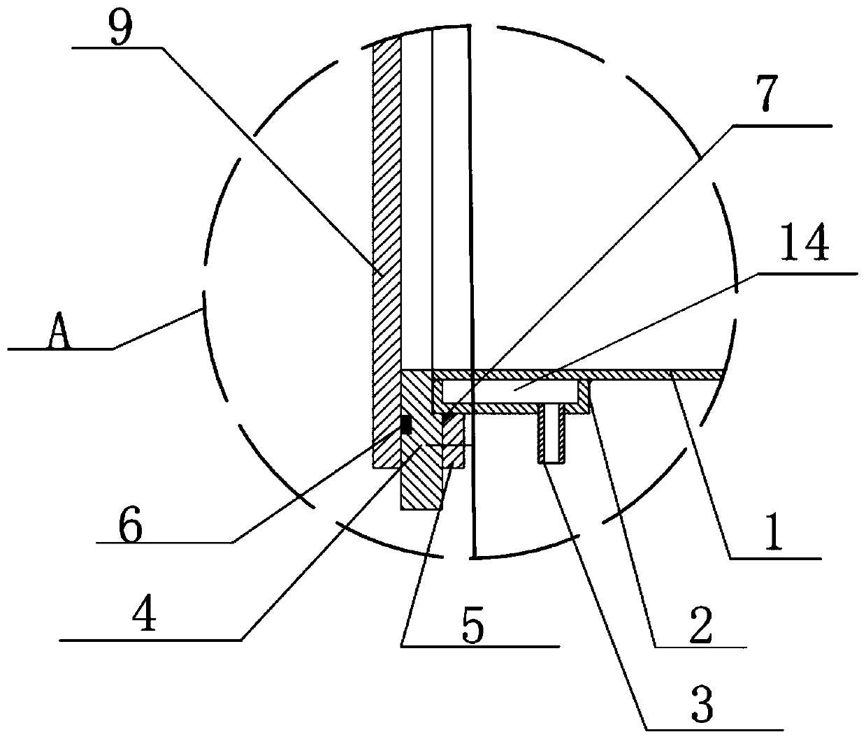 Process pipe with water cooled jackets at two ends