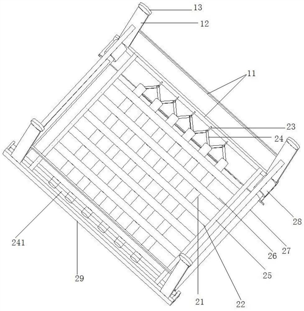 Gravel classifying and screening machine and gravel classifying and screening construction process