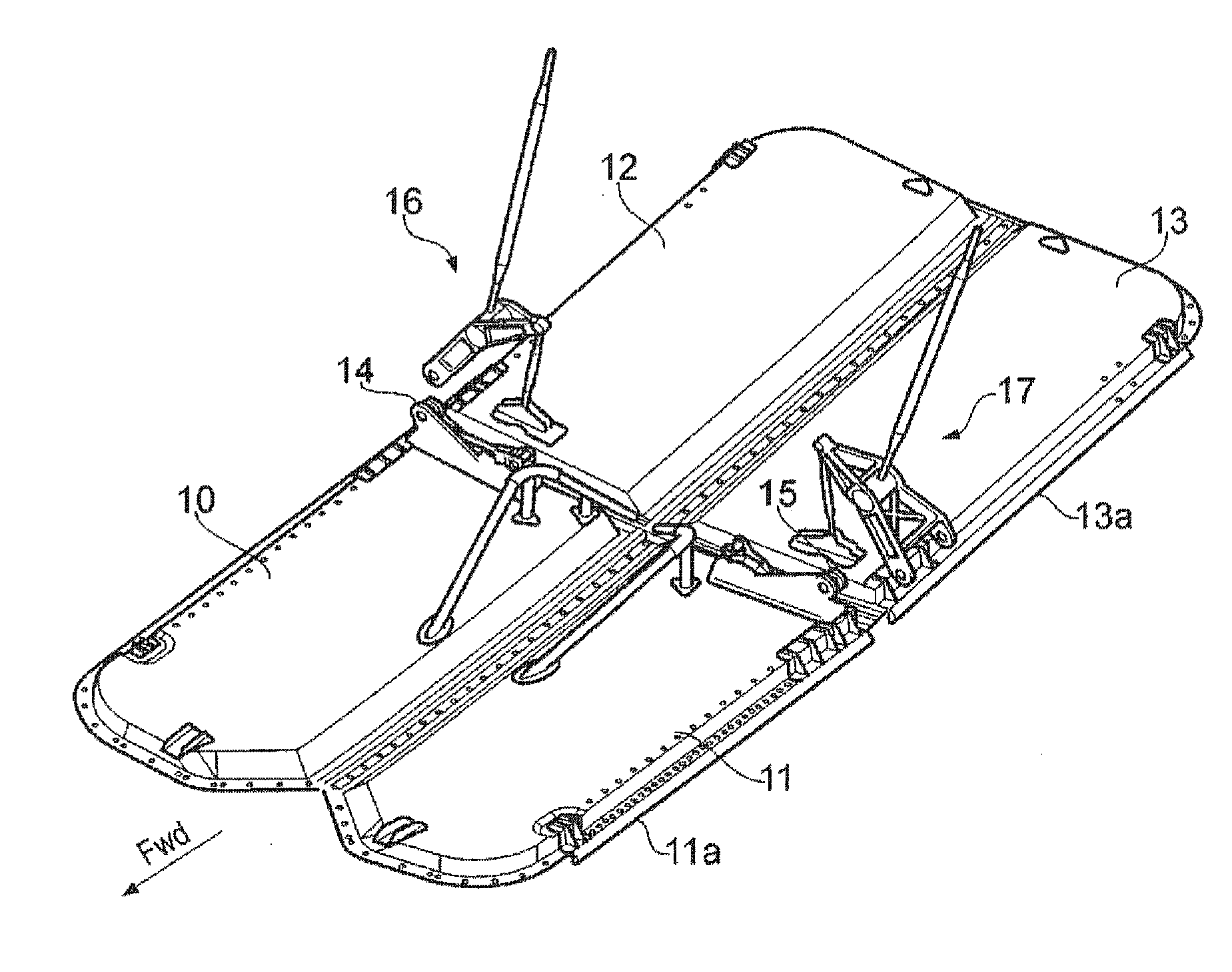 Aircraft door installation