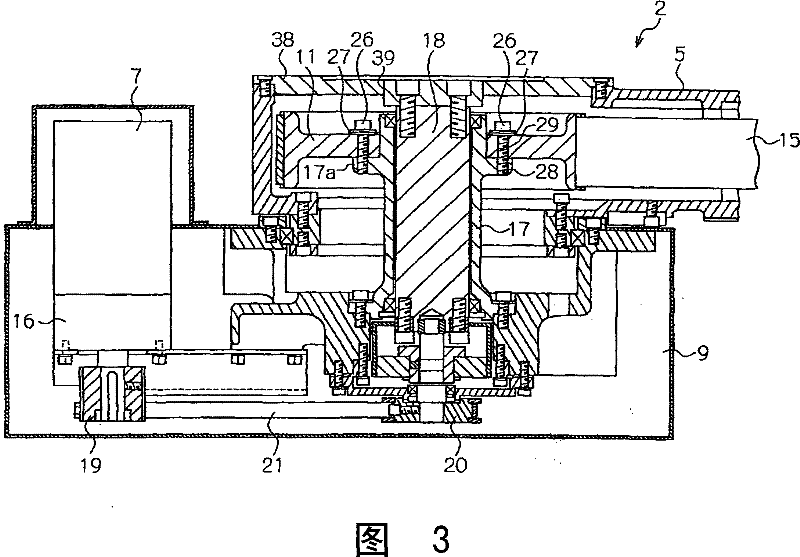 Arm driving device and robot used for industrial