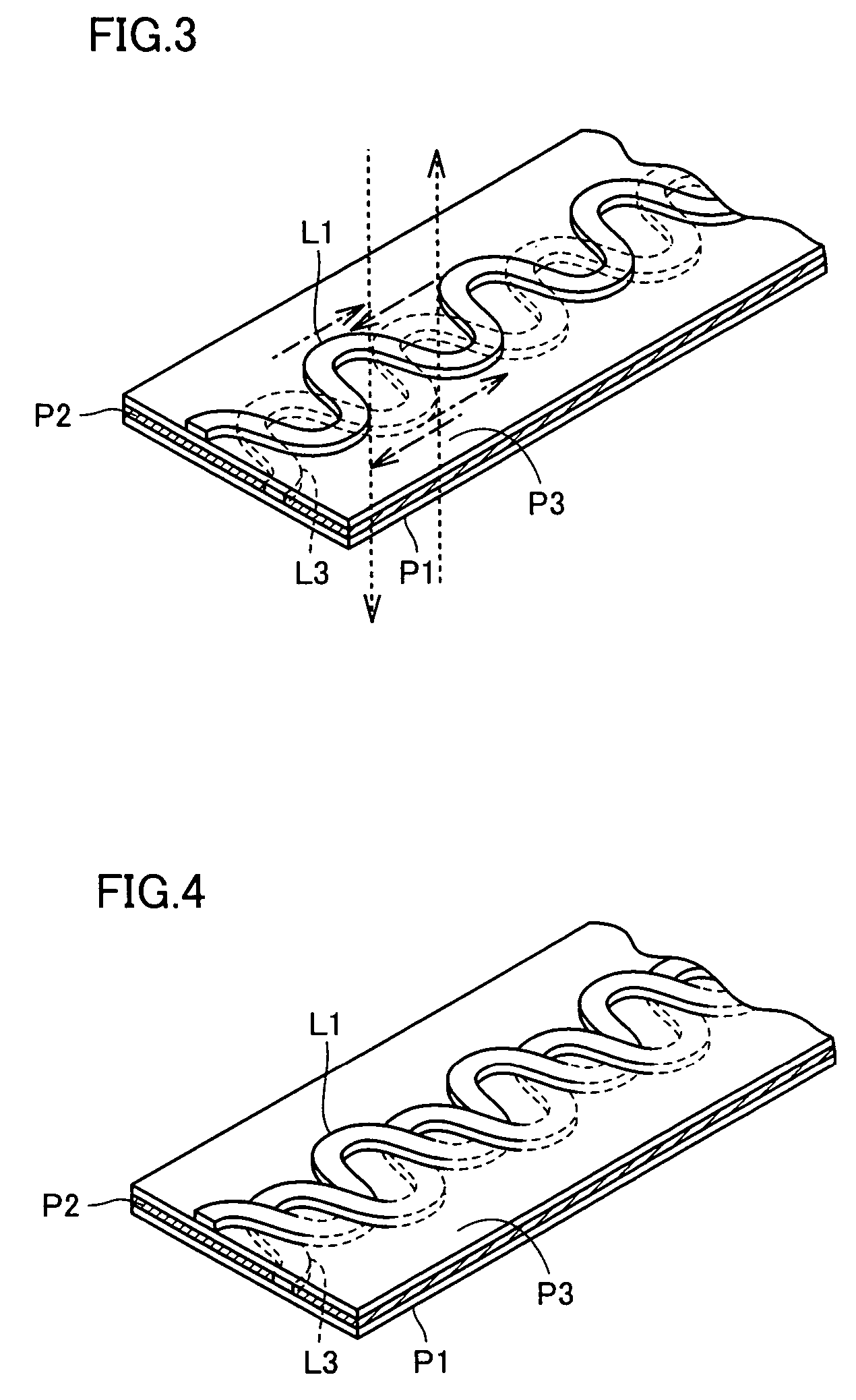 Circuit board transmitting high frequency signal