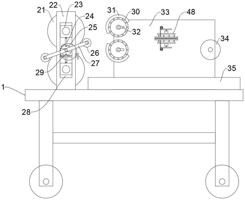 High-elasticity anti-ultraviolet polyester fabric processing equipment