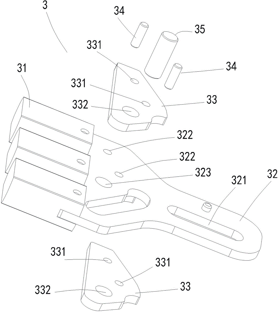 Lock heaven and earth rod structure