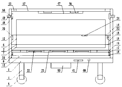 A multifunctional double-layer pig breeding device