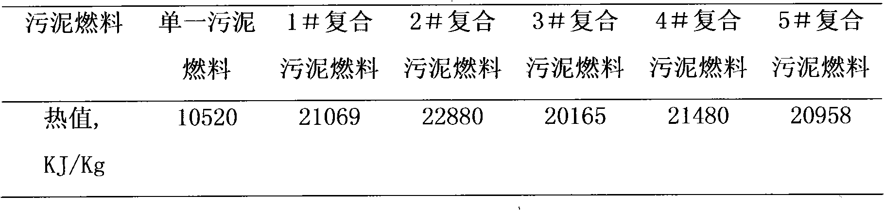 Compound type sludge fuel and preparation method thereof