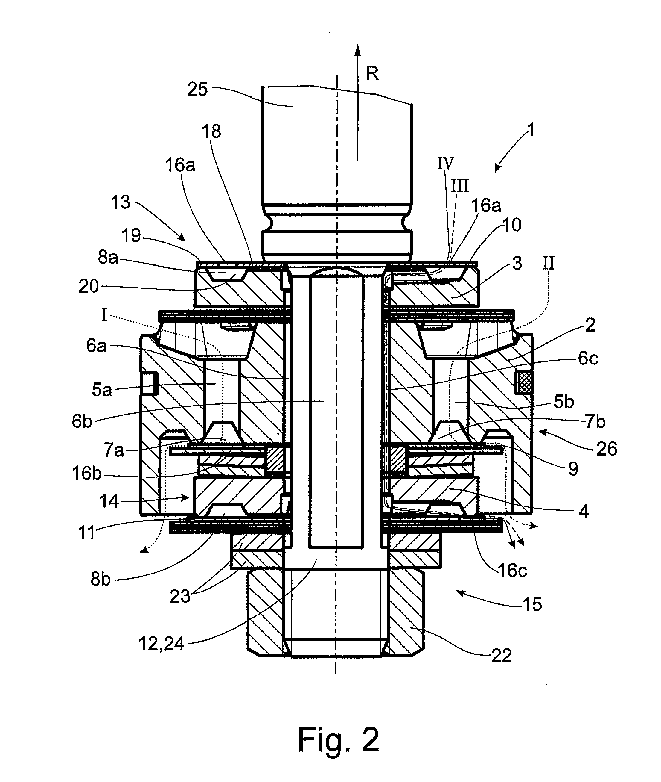 Damping Valve Arrangement With A Multistage Damping Force Characteristic