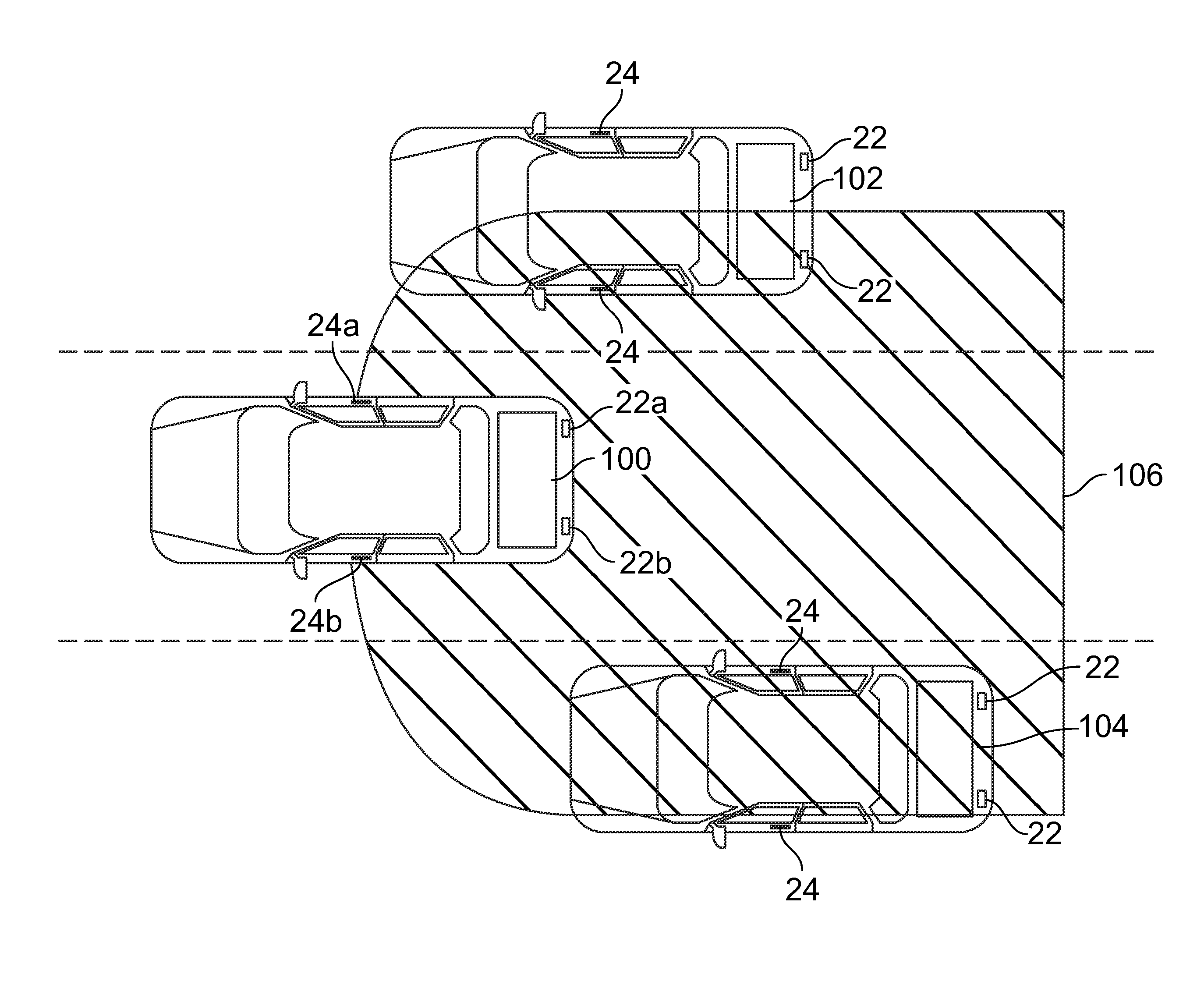 Vehicle radar system and method for detecting objects