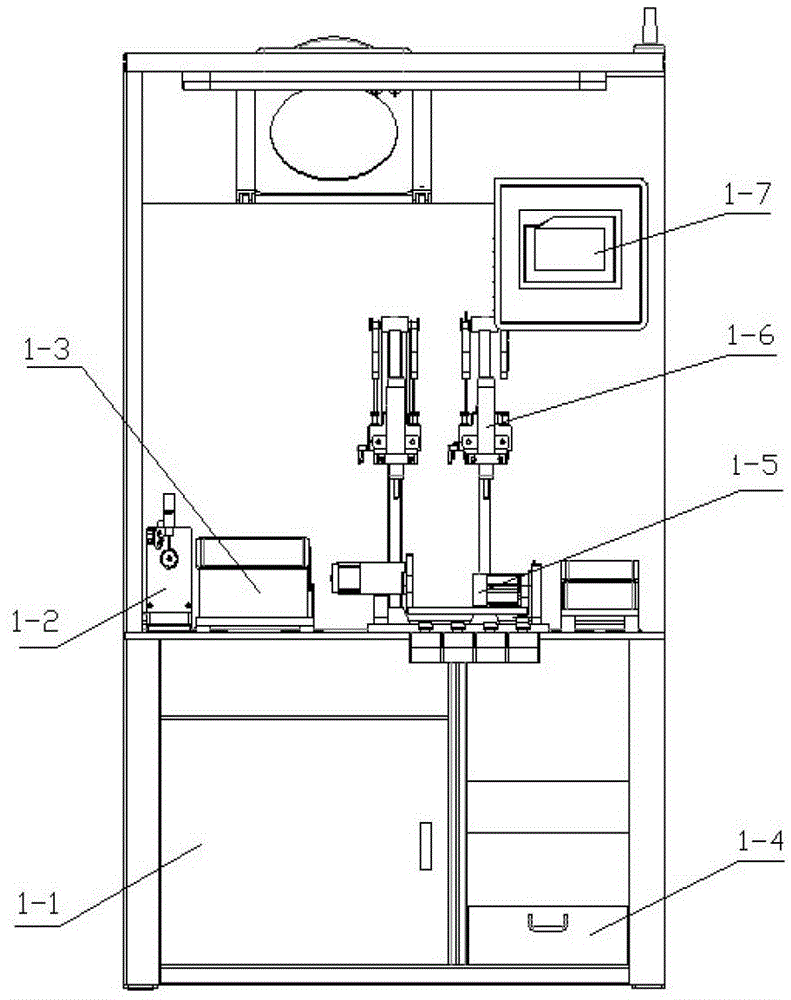 Automobile air dryer assembling and testing production line