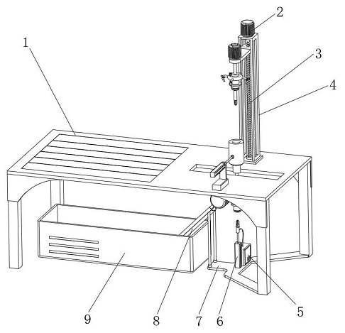 A high-efficiency CNC machine tool for parts processing