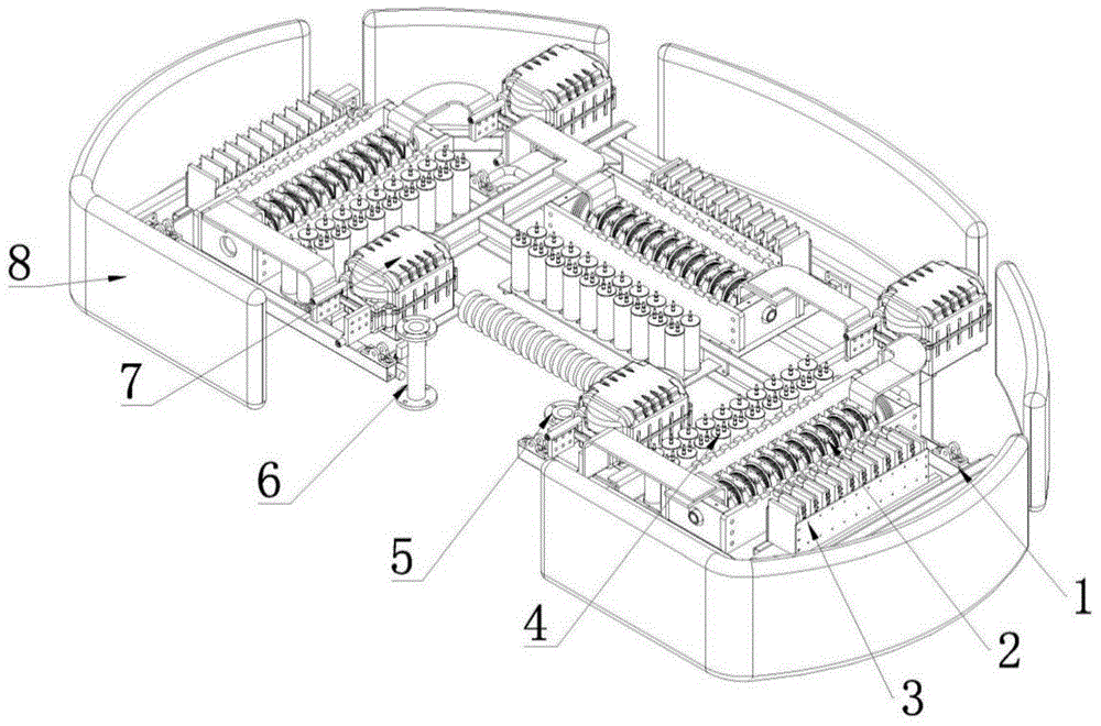 Thyristor converter valve module