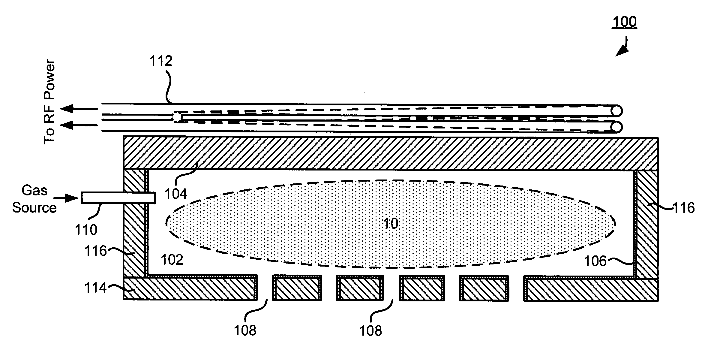 Technique for providing an inductively coupled radio frequency plasma flood gun