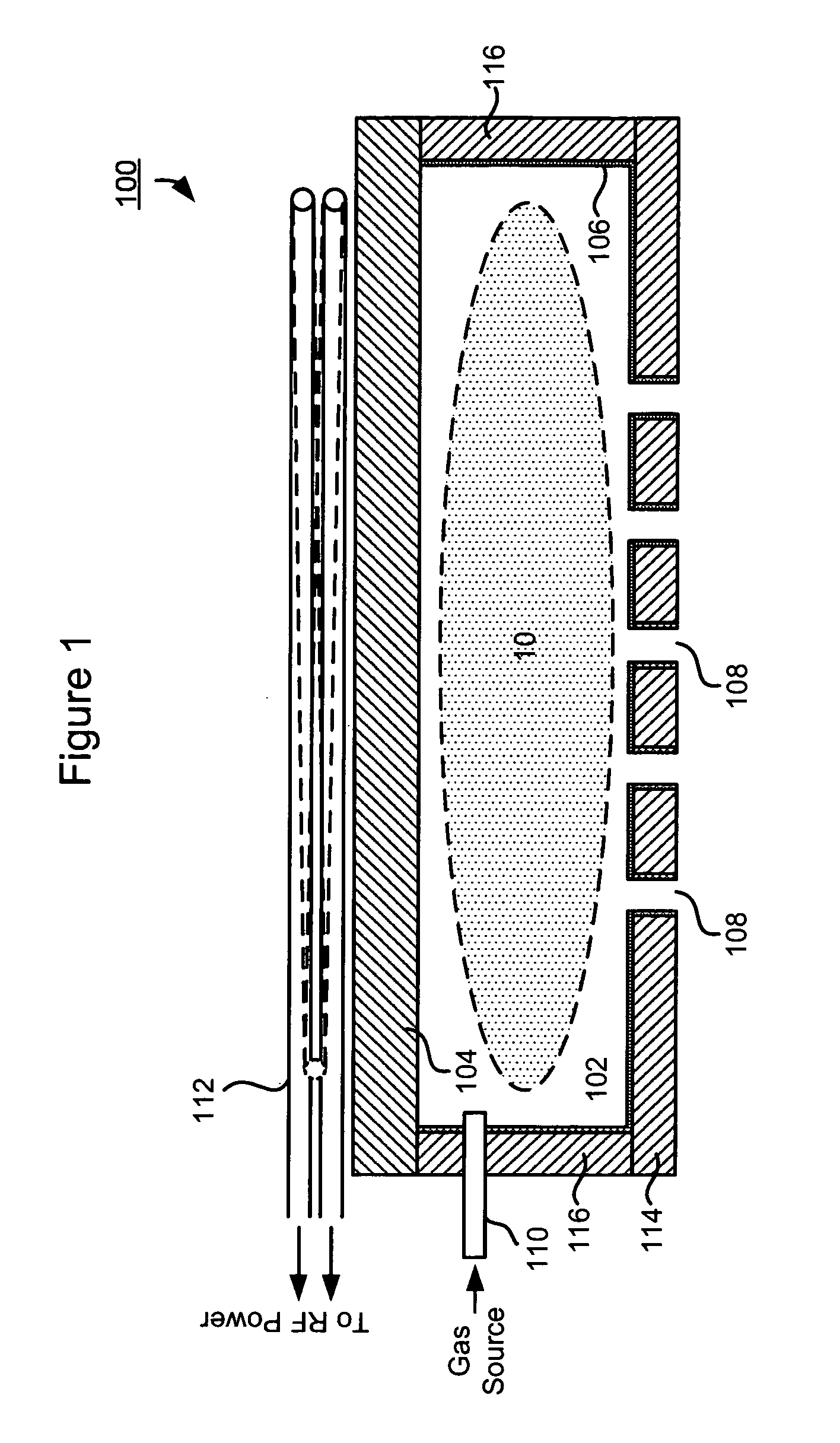 Technique for providing an inductively coupled radio frequency plasma flood gun