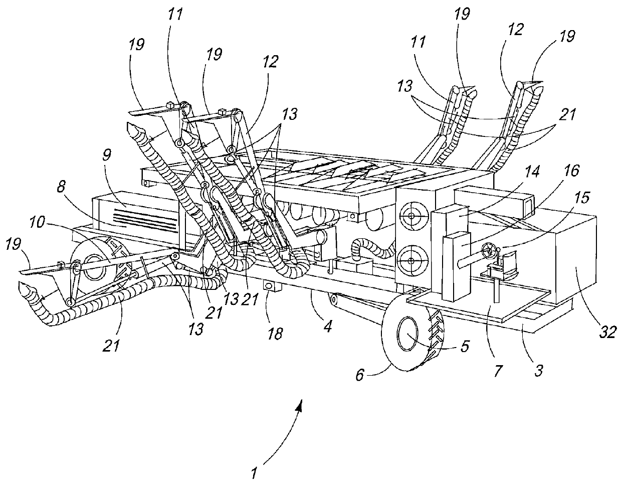 Robotic fruit tree pruner and harvester machine