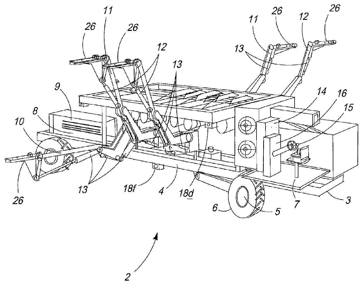 Robotic fruit tree pruner and harvester machine