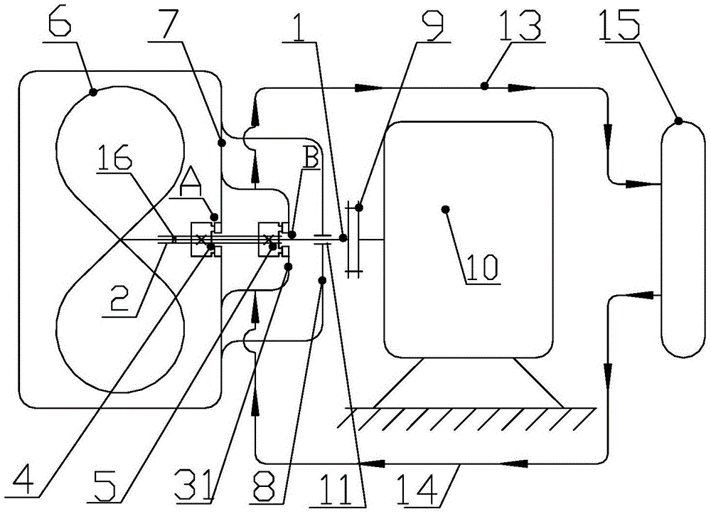 High-pressure-resistant washing system with multiple mechanical seals