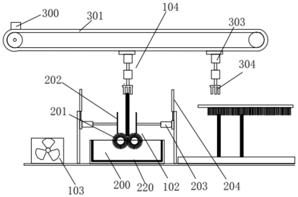 High-quality online monitoring book and periodical production process capable of improving cementing quality