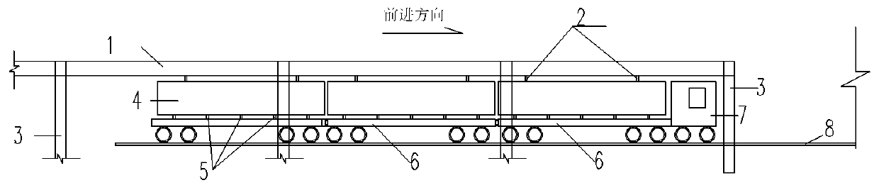 Air-ground dual-purpose suspension type air rail traffic system